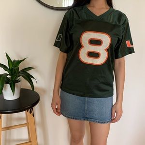 University of Miami Hurricanes Football Jersey